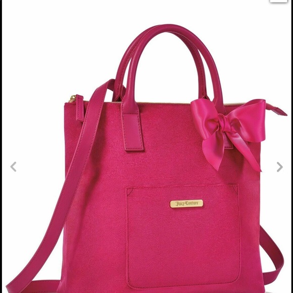 Juicy Couture Handbags - Juicy couture convertible backpack dark pin new